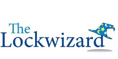 The Lockwizard Locksmith logo │ Locksmith Marlborough │ TheLockWizardRWB