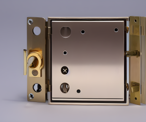 What is the difference between a mortise lock and a cylinder lock?